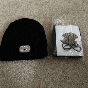 Bennie with light.  USB Rechargeable.